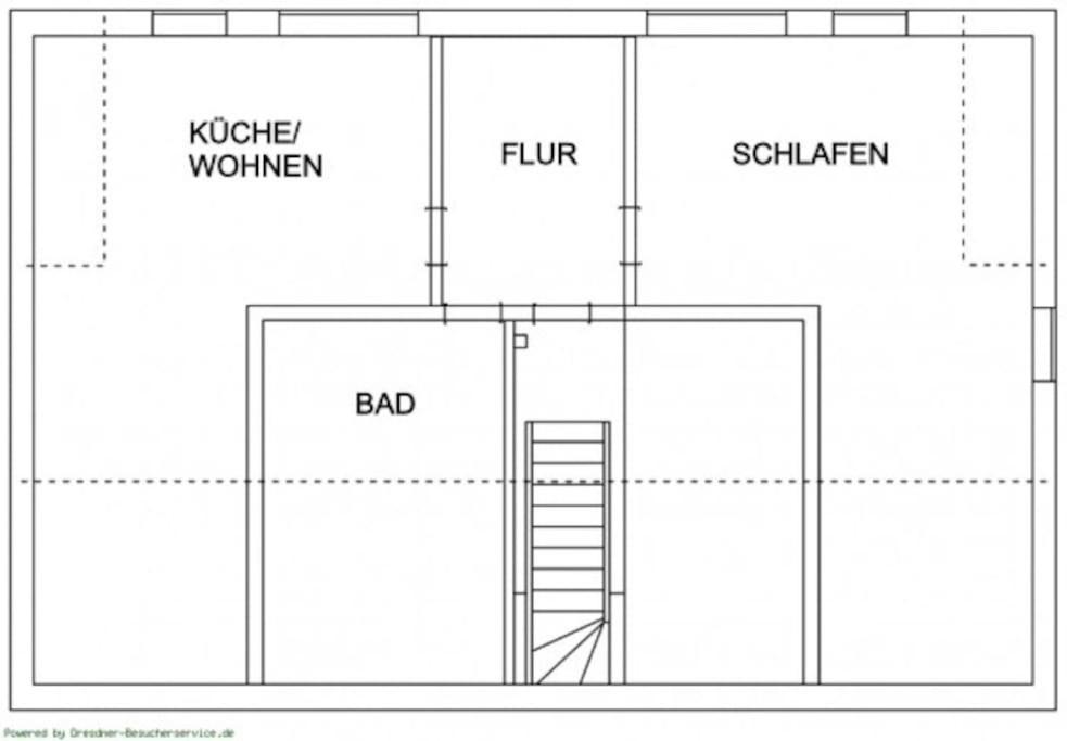 Appartement Kleine Stadtoase Dresden